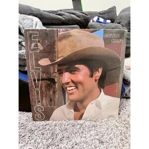 2 Vintage Elvis Presley albums Guitar Man and Pure Gold